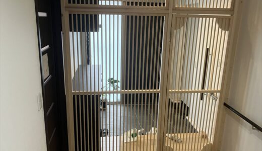Ｍ様邸 ねこ脱走防止扉